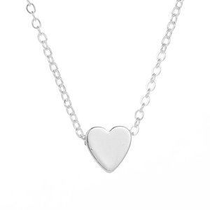 NEW Silver 3-Dimensional Choker Pendant Necklace Minimalist